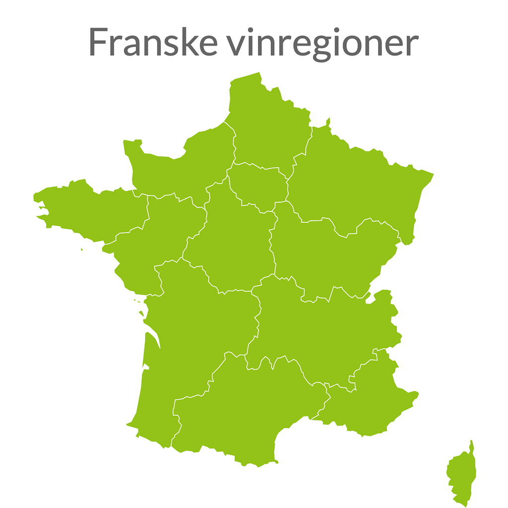 Franske vinregioner